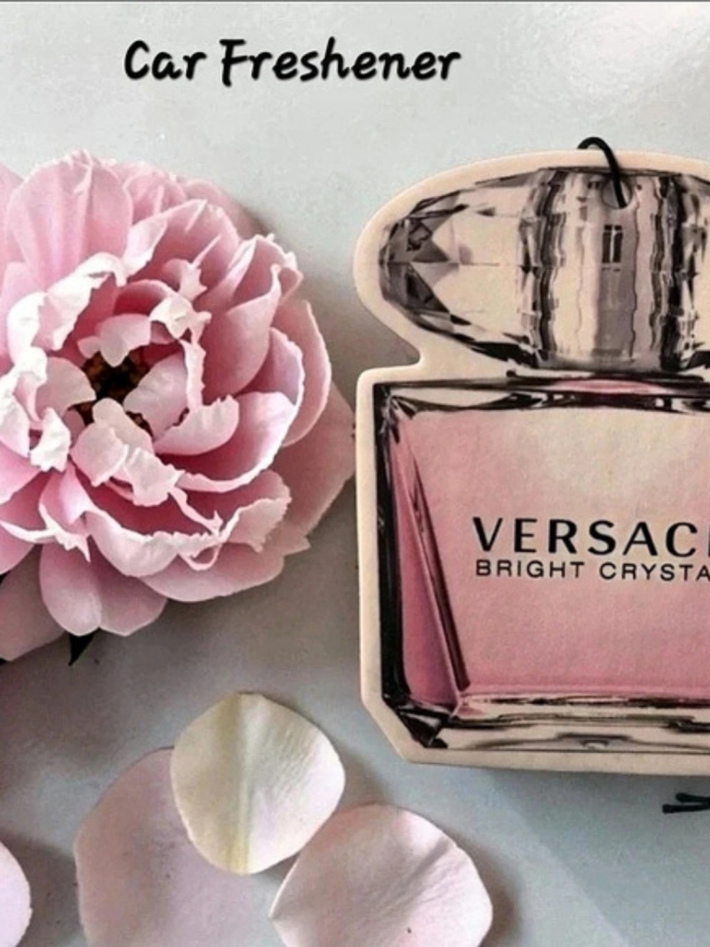 Versace Bright Crystal Car Freshener Pink Car Freshener
